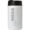 Mug isotherme en acier inoxydable personnalisé et pratique Gisela Matières : métal Couleurs : argenté accessoire événementiel un