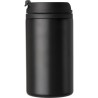 Mug isotherme en acier inoxydable personnalisé et pratique Gisela Matières : métal Couleurs : noir goodies publicitaire événemen