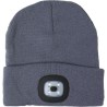 Bonnet acrylique personnalisé avec lampe COB - Vivian, idéal pour offrir à petit prix Matières : acrylique Couleurs : gris objet