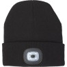 Bonnet acrylique personnalisé avec lampe COB - Vivian, idéal pour offrir à petit prix Matières : acrylique Couleurs : noir perso