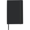Carnet A5 personnalisé avec couverture souple en PU - Mireia Matières : carton Couleurs : noir cadeau collaborateur premium