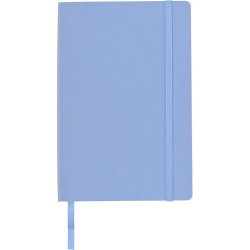 Carnet A5 personnalisé avec couverture souple en PU - Mireia Matières : carton Couleurs : bleu clair livraison express 24h 48h