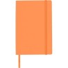 Carnet A5 personnalisé avec couverture souple en PU - Mireia Matières : carton Couleurs : orange personnalisable avec votre logo