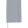 Carnet A5 personnalisé avec couverture souple en PU - Mireia Matières : carton Couleurs : gris objet promotionnel éco-responsabl