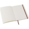 Carnet A5 personnalisé avec couverture souple en PU - Mireia Matières : carton Couleurs : gris goodies entreprise design