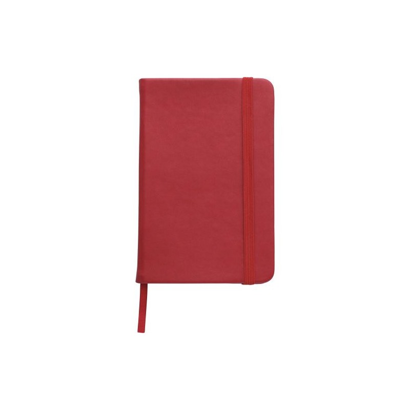 Carnet A5 personnalisé avec couverture  en PU - Brigitta Matières : carton Couleurs : orange goodies publicitaire durable