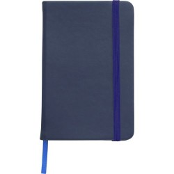 Carnet A5 personnalisé avec couverture  en PU - Brigitta Matières : carton Couleurs : bleu livraison express 24h 48h