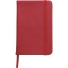 Carnet A5 personnalisé avec couverture  en PU - Brigitta Matières : carton Couleurs : bleu objet publicitaire robuste