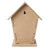 Nichoir Animalier Personnalisé Éco-responsable - WOOHOUSE Matières : MDF Couleurs : bois personnalisable avec votre logo