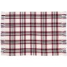 Plaid personnalisé en polyester - Couverture de qualité Ayana pas cher Matières : polyester Couleurs : rouge cadeau entreprise p