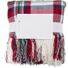 Plaid personnalisé en polyester - Couverture de qualité Ayana pas cher Matières : polyester Couleurs : rouge impression haute dé