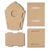 Nichoir Animalier Personnalisé Éco-responsable - WOOHOUSE Matières : MDF Couleurs : bois cadeau entreprise pas cher