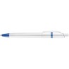 Stylo à bille  en ABS - Ducal Matières : nickel Couleurs : bleu clair