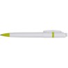 Stylo à bille  en ABS - Ducal Matières : nickel Couleurs : vert citron personnalisation rapide en France