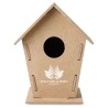 Nichoir Animalier Personnalisé Éco-responsable - WOOHOUSE Matières : MDF Couleurs : bois goodies publicitaire événementiel
