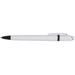 Stylo à bille  en ABS - Ducal Matières : nickel Couleurs : noir marquage laser ultra précis