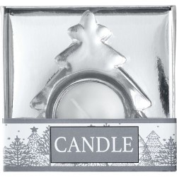 Porte-bougie élégant en verre - Cadeau personnalisé parfait Casey Matières : verre Couleurs : doré objet promotionnel éco-respon