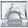 Porte-bougie élégant en verre - Cadeau personnalisé parfait Casey Matières : verre Couleurs : doré objet promotionnel éco-respon