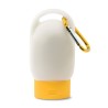 Crème solaire personnalisée SPF25 - SUNCARE Matières : polyéthylène (PE) Couleurs : jaune objet publicitaire robuste