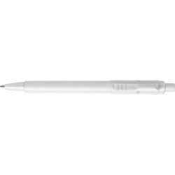 Stylo Bille Personnalisé Publicitaire Baron Matières : laiton Couleurs : blanc