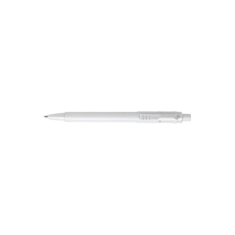 Stylo Bille Personnalisé Publicitaire Baron Matières : laiton Couleurs : blanc