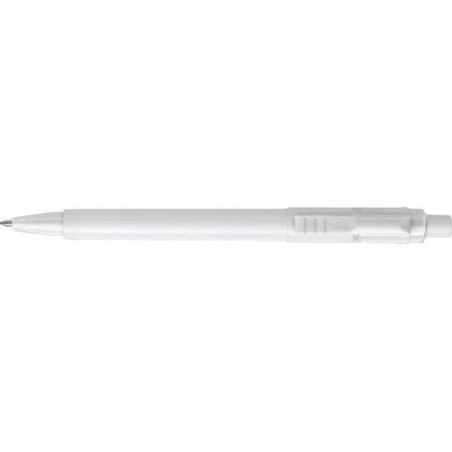 Stylo Bille Personnalisé Publicitaire Baron Matières : laiton Couleurs : blanc