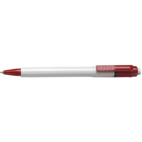 Stylo Bille Personnalisé Publicitaire Baron Matières : laiton Couleurs : blanc objet promotionnel éco-responsable