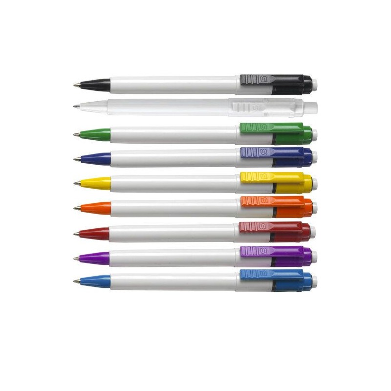 Stylo Bille Personnalisé Publicitaire Baron Matières : laiton Couleurs : pourpre cadeau affaires élégant