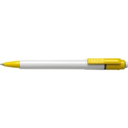 Stylo Bille Personnalisé Publicitaire Baron Matières : laiton Couleurs : jaune cadeau entreprise pas cher