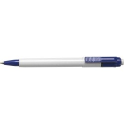 Stylo Bille Personnalisé Publicitaire Baron Matières : laiton Couleurs : bleu marquage laser ultra précis