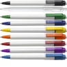 Stylo Bille Personnalisé Publicitaire Baron Matières : laiton Couleurs : bleu goodies personnalisé en stock
