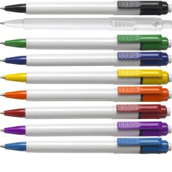Stylo Bille Personnalisé Publicitaire Baron Matières : laiton Couleurs : vert goodies entreprise design