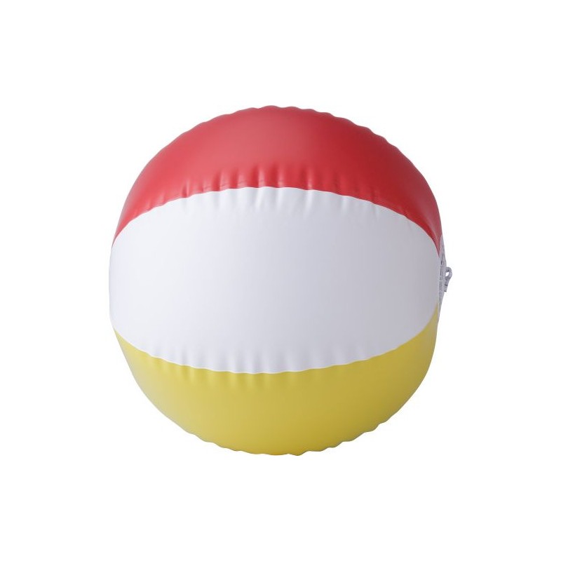 Ballon de plage gonflable en PVC personnalisé Lola Matières : PVC Couleurs : rouge impression haute définition