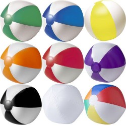 Ballon de plage gonflable en PVC personnalisé Lola Matières : PVC Couleurs : jaune cadeau entreprise pas cher