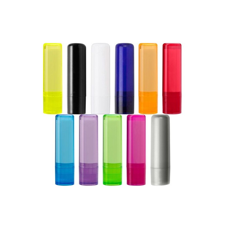Baume à lèvres personnalisé hydratant et protecteur Lipcare pas cher Matières : cire Couleurs : argenté personnalisation sur mes