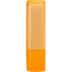 Baume à lèvres personnalisé hydratant et protecteur Lipcare pas cher Matières : cire Couleurs : orange impression haute définiti