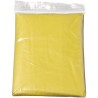 Poncho  en PE - Objets publicitaires pratiques Pablo Matières : polyéthylène (PE) Couleurs : jaune personnalisable avec votre lo