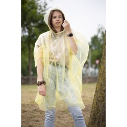 Poncho  en PE - Objets publicitaires pratiques Pablo Matières : polyéthylène (PE) Couleurs : naturel goodies personnalisé en sto