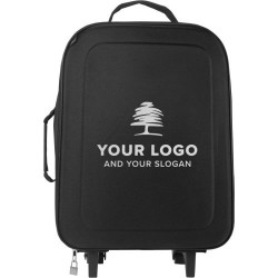 Trolley pliable  en EVA personnalisé Jordana Matières : polyester Couleurs : noir cadeau entreprise pas cher