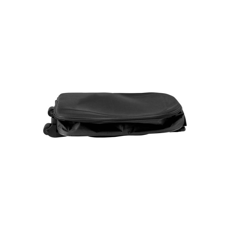 Trolley pliable  en EVA personnalisé Jordana Matières : polyester Couleurs : noir marquage laser ultra précis