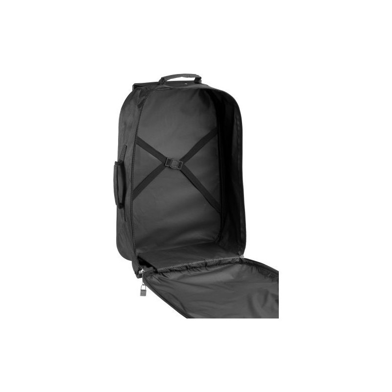 Trolley pliable  en EVA personnalisé Jordana Matières : polyester Couleurs : noir livraison express 24h 48h