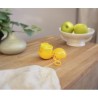 Etui boule pratique contenant un poncho personnalisé Pippa Matières : plastique Couleurs : vert clair cadeau entreprise pas cher