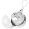 Etui boule pratique contenant un poncho personnalisé Pippa Matières : plastique Couleurs : blanc objet promotionnel éco-responsa