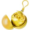 Etui boule pratique contenant un poncho personnalisé Pippa Matières : plastique Couleurs : jaune impression logo haute qualité