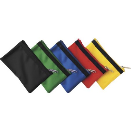 Trousseau de clés zippé personnalisé et pratique - Sheridan Matières : nylon Couleurs : rouge cadeau collaborateur premium