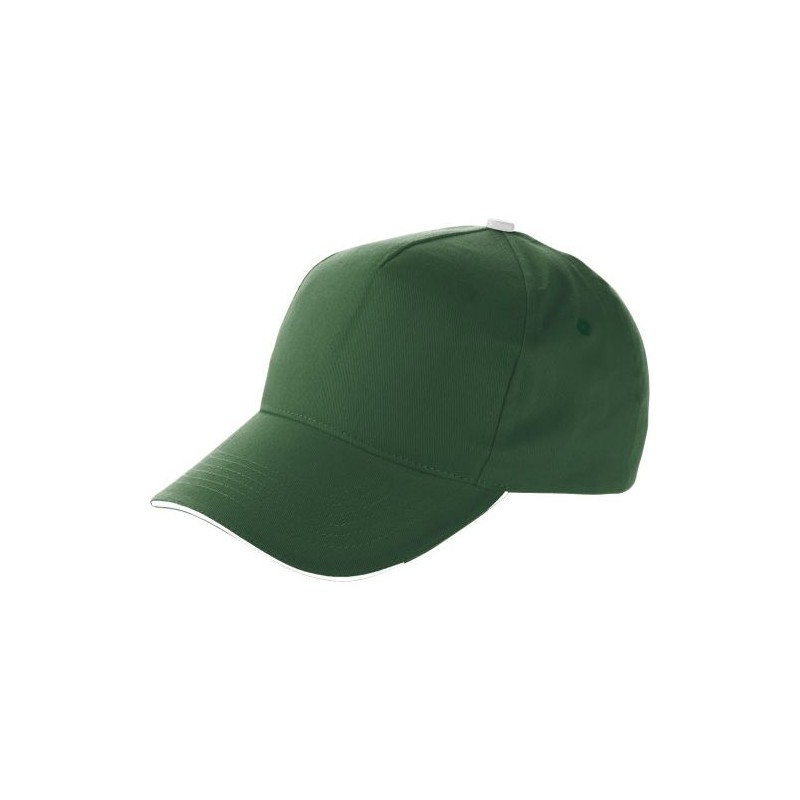 Casquette sandwich personnalisable en coton Beau Matières : coton Couleurs : noir personnalisation sur mesure