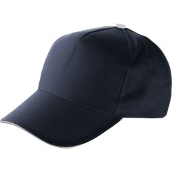 Casquette sandwich personnalisable en coton Beau Matières : coton Couleurs : bleu personnalisable avec votre logo