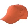 Casquette sandwich personnalisable en coton Beau Matières : coton Couleurs : orange cadeau entreprise pas cher