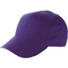Casquette sandwich personnalisable en coton Beau Matières : coton Couleurs : pourpre personnalisation rapide en France