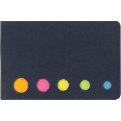 Etui cartonné personnalisé avec papiers repositionnables - Dwayne Matières : carton Couleurs : noir